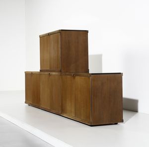 MANGIAROTTI ANGELO (1921 - 2012) : Credenza modulare 4D per Molteni  - Asta Asta 417 | DESIGN E ARTI DECORATIVE DEL NOVECENTO Online - Associazione Nazionale - Case d'Asta italiane