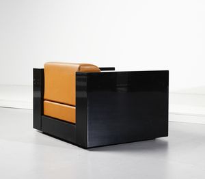 VIGNELLI LELLA E MASSIMO : Coppia di poltrone Saratoga per Poltronova  - Asta Asta 417 | DESIGN E ARTI DECORATIVE DEL NOVECENTO Online - Associazione Nazionale - Case d'Asta italiane