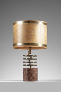 RIZZO WILLY (1928 - 2013) : Lampada da tavolo  - Asta Asta 417 | DESIGN E ARTI DECORATIVE DEL NOVECENTO Online - Associazione Nazionale - Case d'Asta italiane