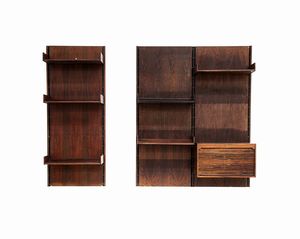 FRATTINI GIANFRANCO (1926 - 2004) : Coppia di librerie per Bernini  - Asta Asta 417 | DESIGN E ARTI DECORATIVE DEL NOVECENTO Online - Associazione Nazionale - Case d'Asta italiane