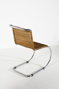 MIES VAN DER ROHE LUDWIG (1886 - 1969) : Coppia di sedie MR10  - Asta Asta 417 | DESIGN E ARTI DECORATIVE DEL NOVECENTO Online - Associazione Nazionale - Case d'Asta italiane