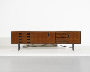 RINALDI GASTONE (1920 - 2006) : attribuito. Credenza per Rima  - Asta Asta 417 | DESIGN E ARTI DECORATIVE DEL NOVECENTO Online - Associazione Nazionale - Case d'Asta italiane