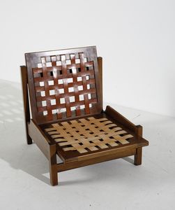 DE CARLI CARLO (1910 - 1999) : nello stile di. Coppia di poltrone  - Asta Asta 417 | DESIGN E ARTI DECORATIVE DEL NOVECENTO Online - Associazione Nazionale - Case d'Asta italiane