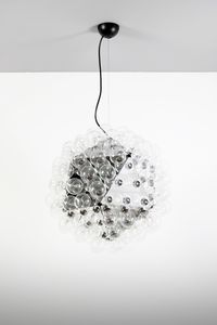 CASTIGLIONI ACHILLE (1918 - 2002) - Lampada a sospensione Taraxacum 88 per Flos