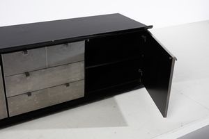 ACERBIS LODOVICO (n. 1939) : Credenza per Acerbis International  - Asta Asta 417 | DESIGN E ARTI DECORATIVE DEL NOVECENTO Online - Associazione Nazionale - Case d'Asta italiane