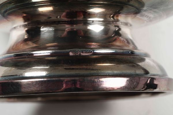 Ciotola e vasetto in argento<BR>secchiello in metallo argentato  - Asta Argenti - Associazione Nazionale - Case d'Asta italiane