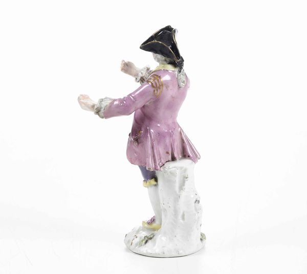 Figurina<BR>Meissen, 1750 circa  - Asta Ceramiche - Associazione Nazionale - Case d'Asta italiane