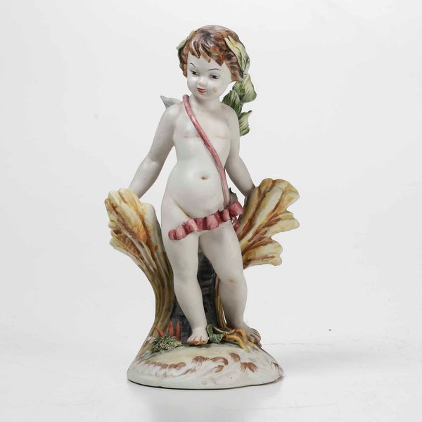 Figurina allegorica dell'Estate<BR>Veneto, Manifattura La Diana, XX secolo  - Asta Ceramiche - Associazione Nazionale - Case d'Asta italiane