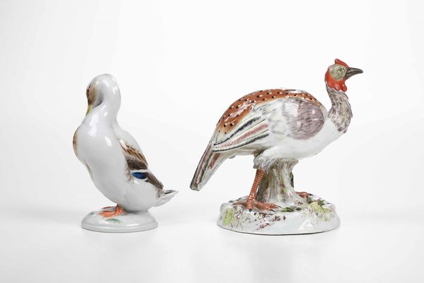 Figura di papera<BR>Meissen, XX secolo  - Asta Ceramiche - Associazione Nazionale - Case d'Asta italiane