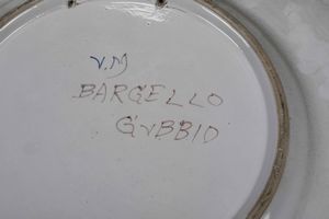 Coppia di piatti<BR>Gubbio (?), XX secolo  - Asta Ceramiche - Associazione Nazionale - Case d'Asta italiane