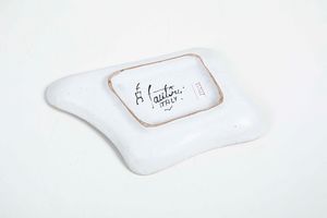 Piccolo vassoio<BR>Firenze, Manifattura Fantoni, verso il 1950  - Asta Ceramiche - Associazione Nazionale - Case d'Asta italiane