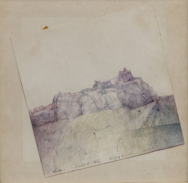 CANO PEDRO (n. 1944) : El castillo de S. Felipe-Cartagena de Indias.  - Asta Asta 418 | ARTE MODERNA E CONTEMPORANEA Online - Associazione Nazionale - Case d'Asta italiane