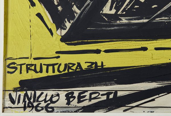 BERTI VINICIO (1921 - 1991) : Struttura 3H.  - Asta Asta 418 | ARTE MODERNA E CONTEMPORANEA Online - Associazione Nazionale - Case d'Asta italiane