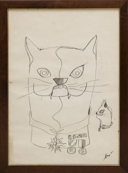 BAJ ENRICO (1924 - 2003) : Gatto guerrirero.  - Asta Asta 418 | ARTE MODERNA E CONTEMPORANEA Online - Associazione Nazionale - Case d'Asta italiane