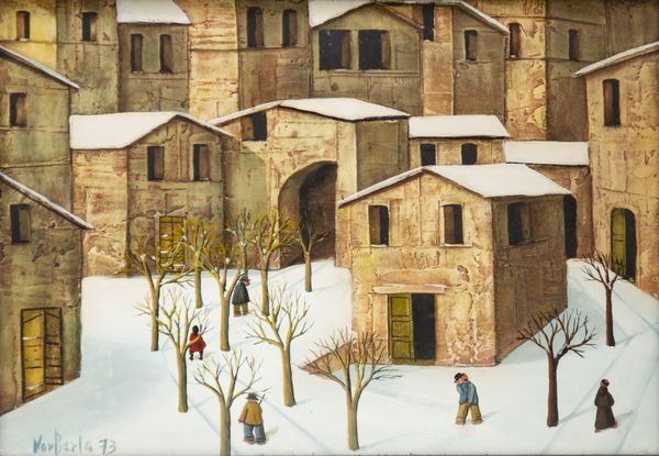 PROIETTI NORBERTO (1927 - 2009) : Inverno.  - Asta Asta 418 | ARTE MODERNA E CONTEMPORANEA Online - Associazione Nazionale - Case d'Asta italiane