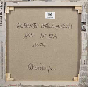 GALLINGANI ALBERTO (n. 1938) : AGN MC 3A.  - Asta Asta 418 | ARTE MODERNA E CONTEMPORANEA Online - Associazione Nazionale - Case d'Asta italiane