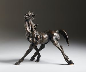 MURER AUGUST (1922 - 1985) : Cavallo.  - Asta Asta 418 | ARTE MODERNA E CONTEMPORANEA Online - Associazione Nazionale - Case d'Asta italiane