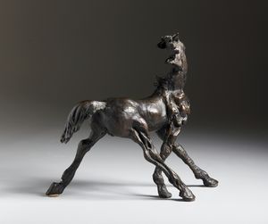 MURER AUGUST (1922 - 1985) : Cavallo.  - Asta Asta 418 | ARTE MODERNA E CONTEMPORANEA Online - Associazione Nazionale - Case d'Asta italiane