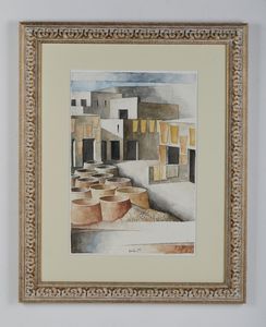 SCUFFI MARCELLO (n. 1948) : Tintorie.  - Asta Asta 418 | ARTE MODERNA E CONTEMPORANEA Online - Associazione Nazionale - Case d'Asta italiane