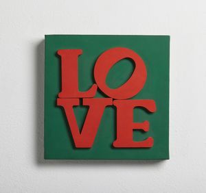 VANNI SERGIO  (n. 1944) : LOVE, Variante 6.  - Asta Asta 418 | ARTE MODERNA E CONTEMPORANEA Online - Associazione Nazionale - Case d'Asta italiane