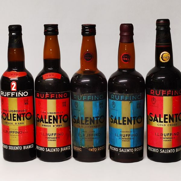 Salento Ruffino, Vino Liquoroso  - Asta Sunset Spirits - Associazione Nazionale - Case d'Asta italiane