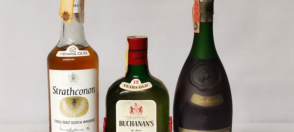 Strathconon, Buchanan's, Remy Martin Inconnu, Scotch Whisky, Cognac  - Asta Sunset Spirits - Associazione Nazionale - Case d'Asta italiane