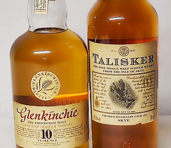 Talisker, Glenkinckie 10 Years Old, Scotch Whisky Malt  - Asta Sunset Spirits - Associazione Nazionale - Case d'Asta italiane