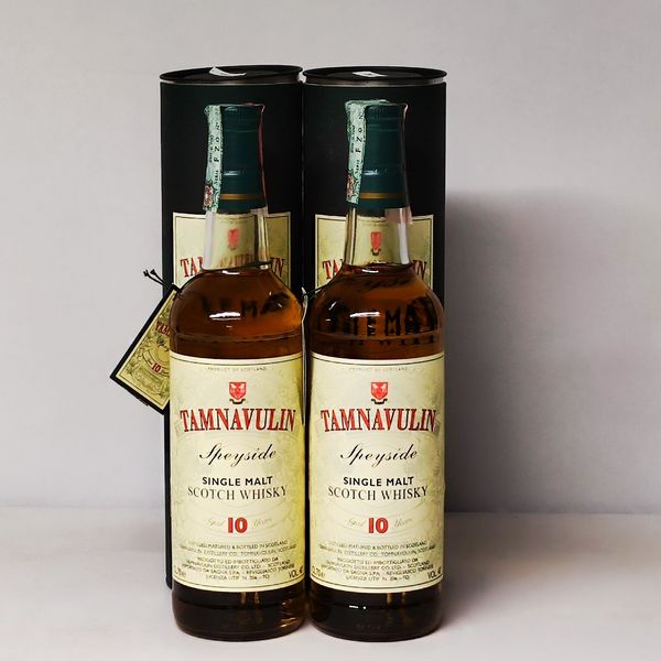 Tamnavulin 10 Years, Scotch Whisky Single Malt  - Asta Sunset Spirits - Associazione Nazionale - Case d'Asta italiane