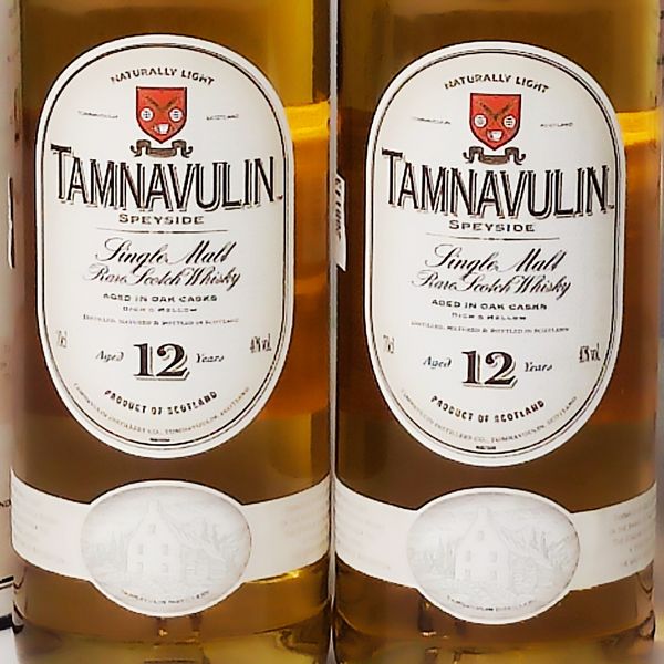 Tamnavulin 12 Years, Scotch Whisky Single Malt  - Asta Sunset Spirits - Associazione Nazionale - Case d'Asta italiane