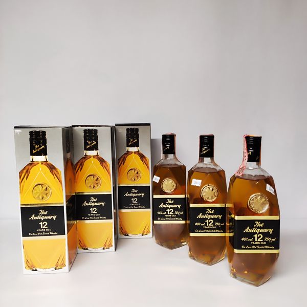 The Antiquary 12 Years, Scotch Whisky  - Asta Sunset Spirits - Associazione Nazionale - Case d'Asta italiane