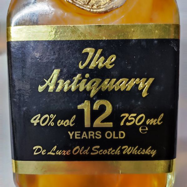 The Antiquary 12 Years, Scotch Whisky  - Asta Sunset Spirits - Associazione Nazionale - Case d'Asta italiane