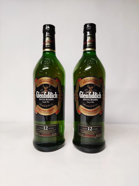 The Glenfiddich 12 Yeras, Scotch Whisky  - Asta Sunset Spirits - Associazione Nazionale - Case d'Asta italiane