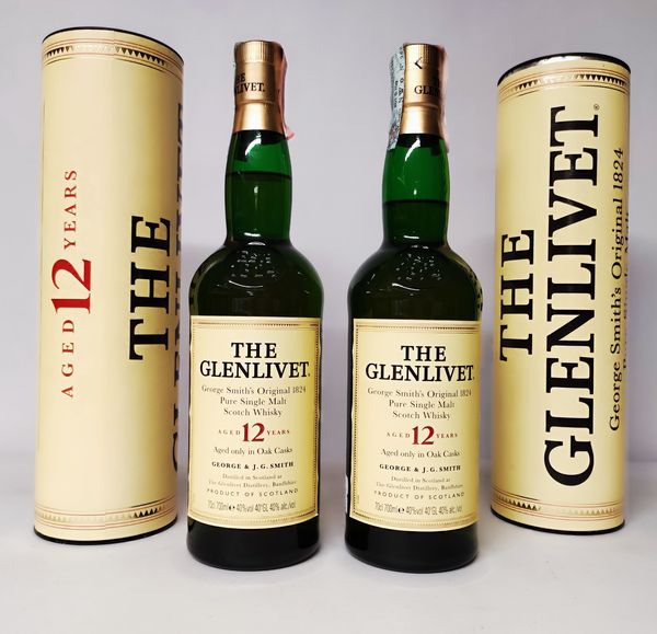 The Glenlivet 12 Years, Scotch Whisky Single Malt  - Asta Sunset Spirits - Associazione Nazionale - Case d'Asta italiane