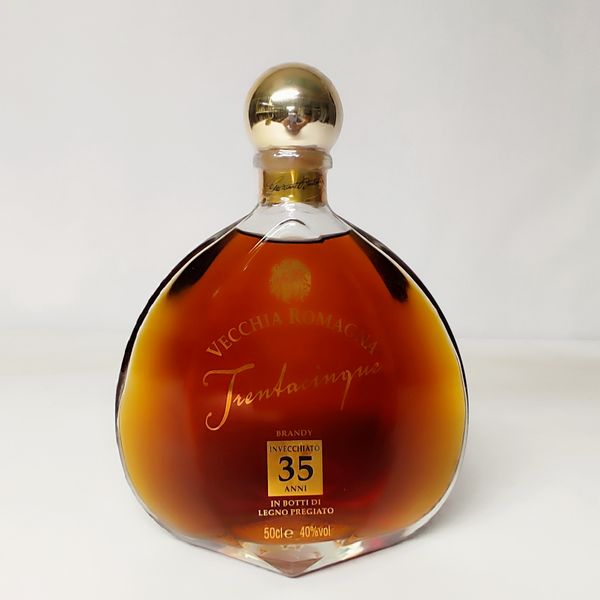 Vecchia Romagna Decanter 35 Anni, Brandy  - Asta Sunset Spirits - Associazione Nazionale - Case d'Asta italiane