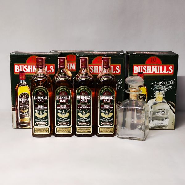 Bushmills 10 Years, Single Malt Whiskey  - Asta Sunset Spirits - Associazione Nazionale - Case d'Asta italiane