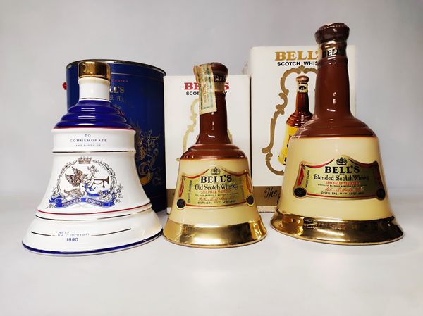 Campana Bell's Commemorate 1990, Specially Selected, Scotch Whisky  - Asta Sunset Spirits - Associazione Nazionale - Case d'Asta italiane