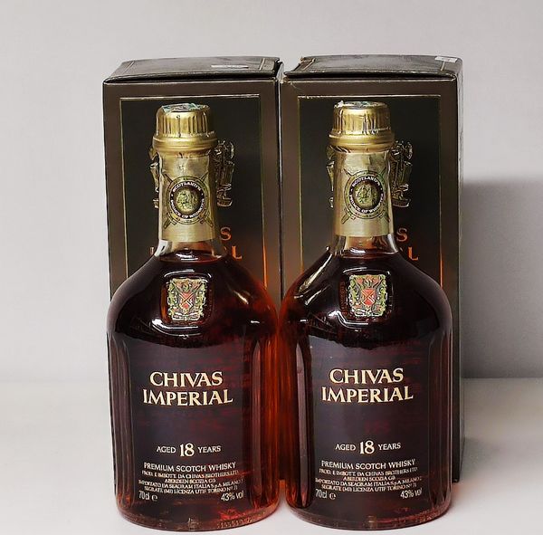 Chivas Imperial 18 Years, Premium Scotch Whisky  - Asta Sunset Spirits - Associazione Nazionale - Case d'Asta italiane