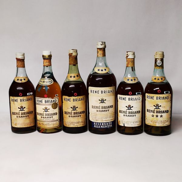 Collezione Rene Briand, Brandy Italiani  - Asta Sunset Spirits - Associazione Nazionale - Case d'Asta italiane