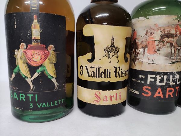 Collezione Sarti, Brandy-Cognac Italiani  - Asta Sunset Spirits - Associazione Nazionale - Case d'Asta italiane