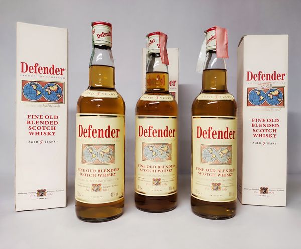 Defender 5 Yeras, Scotch Whisky  - Asta Sunset Spirits - Associazione Nazionale - Case d'Asta italiane