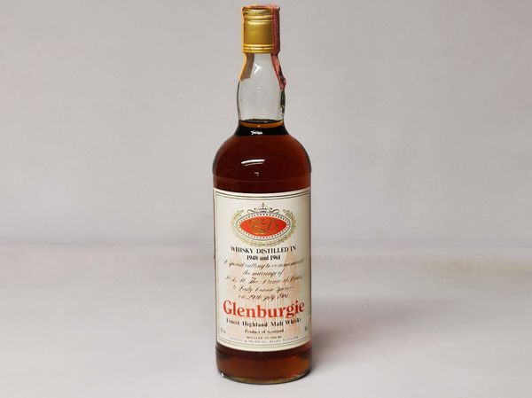 Glenburgie Royal Marriage 1948 And 1981, Highland Malt Whisky  - Asta Sunset Spirits - Associazione Nazionale - Case d'Asta italiane