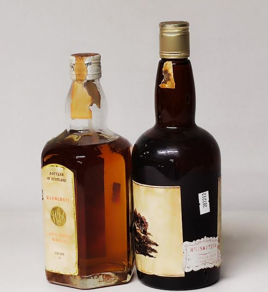 Glenlogie 12 Years, The Glen Garioch, Scotch Whisky  - Asta Sunset Spirits - Associazione Nazionale - Case d'Asta italiane