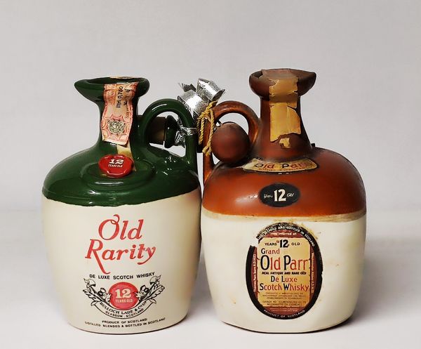 Grand Old Parr 12 Years, Old Rarity 12 Years, Scotch Whisky  - Asta Sunset Spirits - Associazione Nazionale - Case d'Asta italiane