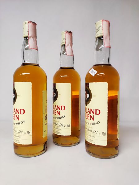 Highland Queen, Fine Old Scotch Whisky  - Asta Sunset Spirits - Associazione Nazionale - Case d'Asta italiane