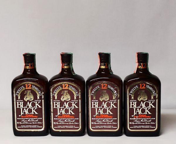 Black Jack 12 Years, Scotch Whisky  - Asta Sunset Spirits - Associazione Nazionale - Case d'Asta italiane