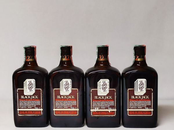 Black Jack 12 Years, Scotch Whisky  - Asta Sunset Spirits - Associazione Nazionale - Case d'Asta italiane