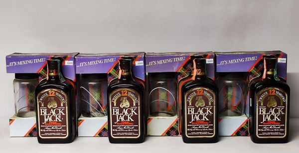 Black Jack 12 Years, Scotch Whisky  - Asta Sunset Spirits - Associazione Nazionale - Case d'Asta italiane