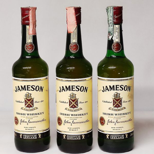 Jameson, Irish Whiskey  - Asta Sunset Spirits - Associazione Nazionale - Case d'Asta italiane