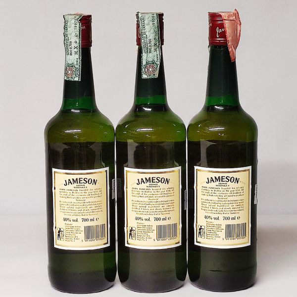 Jameson, Irish Whiskey  - Asta Sunset Spirits - Associazione Nazionale - Case d'Asta italiane