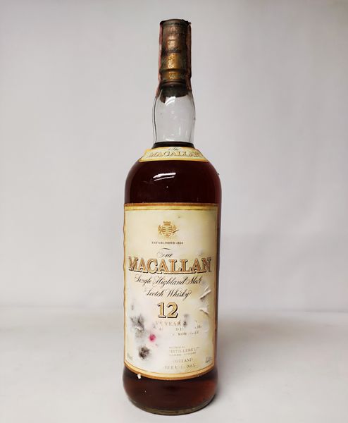 Macallan 12 Years Old, Scotch Whisky Single Malt Islay  - Asta Sunset Spirits - Associazione Nazionale - Case d'Asta italiane